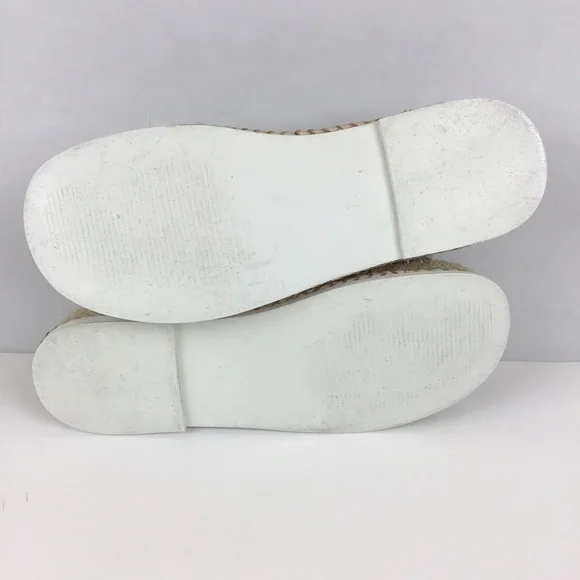 Anthropologie Matisse Cruise Espadrille Leopard Print Calf Hair Slide Sandal | 7 - Picture 10 of 11